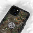 NFL Pittsburgh Steelers Realtree Xtra Green Camo iPhone 15 Waterproof Case